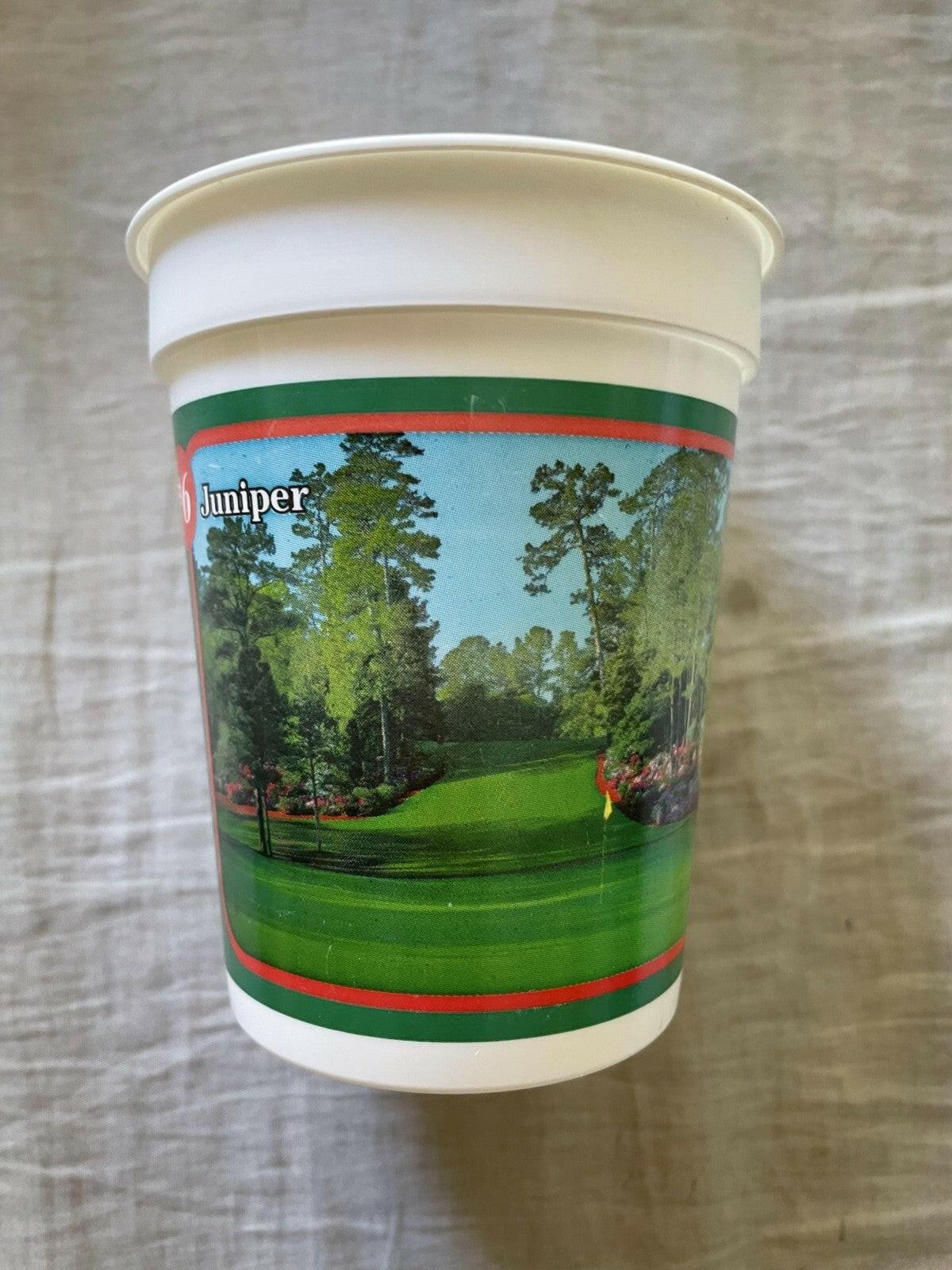 2007 Masters tournament plastic cup Zach Johnson Wins - AutographsForSale.com