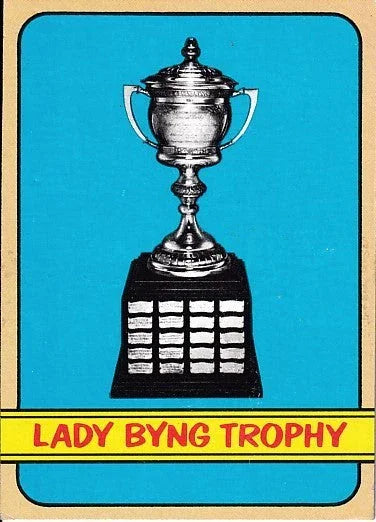 Lady Byng Trophy 1972-73 Topps NHL hockey card #175 - AutographsForSale.com