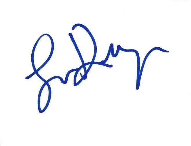 Larry King (CNN) autographed index card - AutographsForSale.com