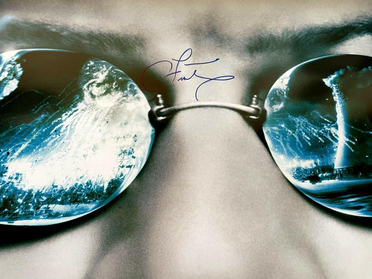 Laurence Fishburne signed Morpheus Matrix Reloaded Full Size movie poster JSA - AutographsForSale.com