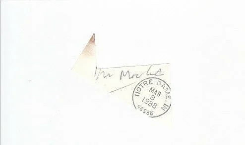 Vaughn Mancha (Alabama) autograph or cut signature - AutographsForSale.com