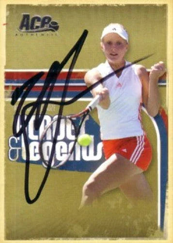 Anna Chakvetadze autographed 2006 Ace Authentic tennis card - AutographsForSale.com