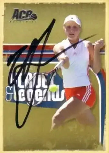 Anna Chakvetadze autographed 2006 Ace Authentic tennis card - AutographsForSale.com