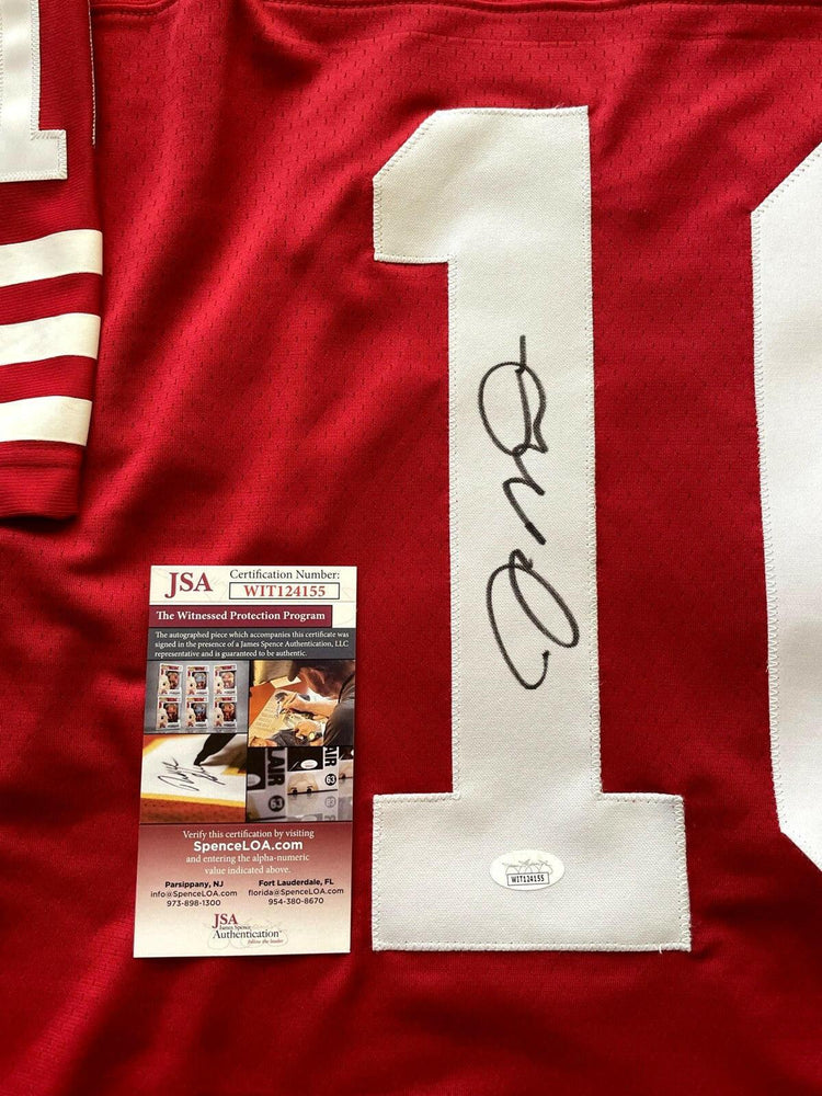 Joe Montana signed SF 49ers 1990 Mitchell & Ness jersey JSA - AutographsForSale.com