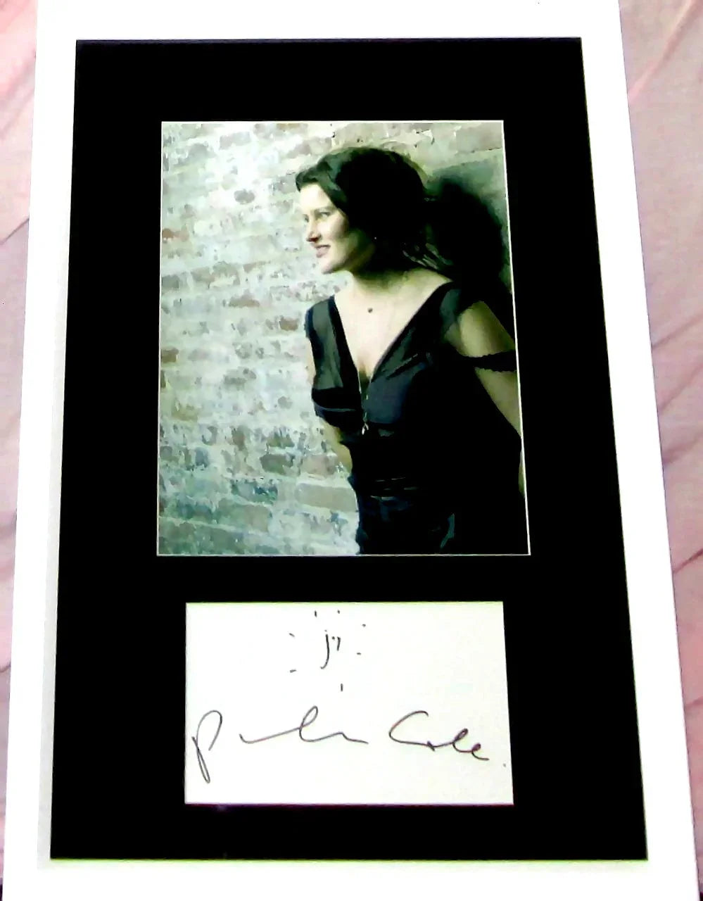 Paula Cole autograph framed 8x10 portrait photo JSA - AutographsForSale.com