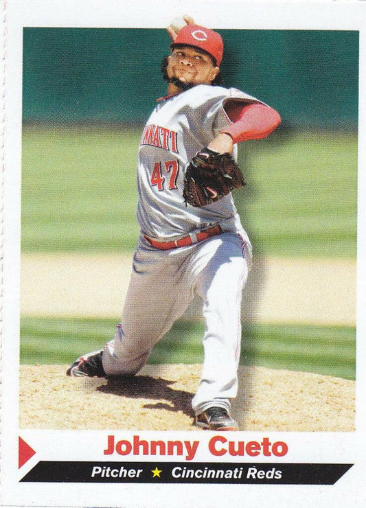Johnny Cueto Cincinnati Reds 2011 SI for Kids card - AutographsForSale.com
