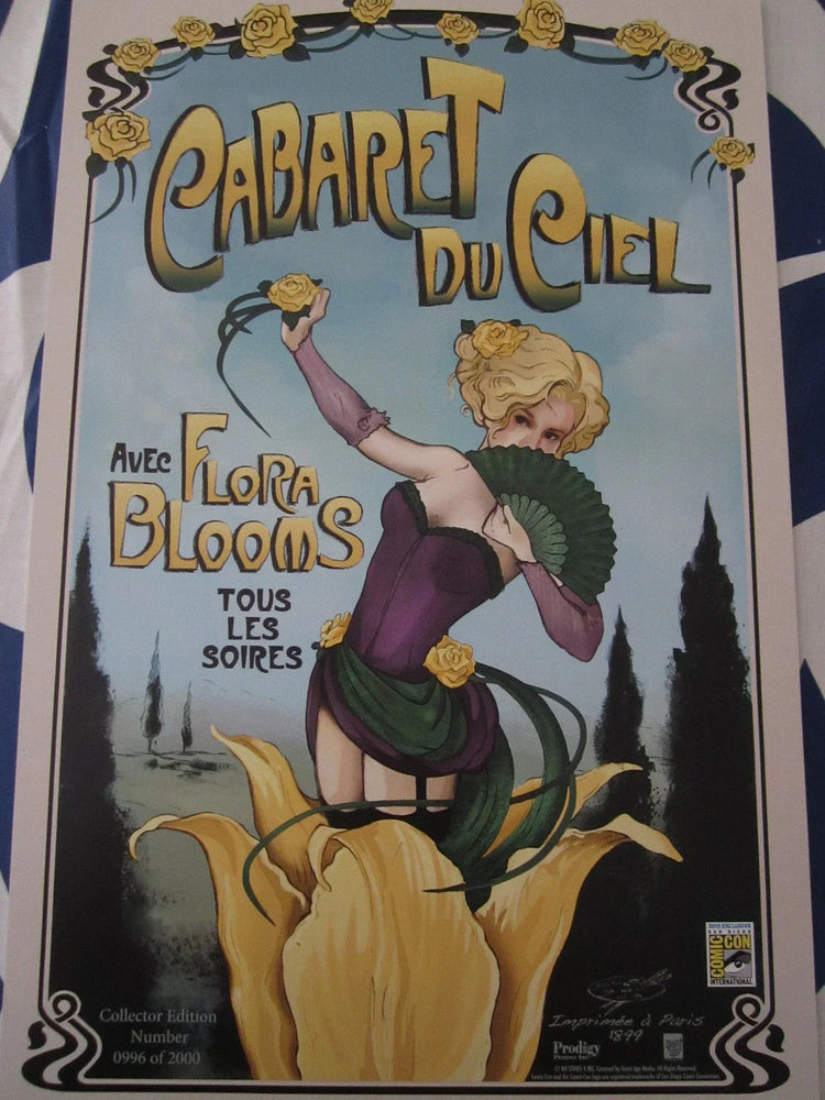 Lost Girl Cabaret du Ciel 2015 SDCC exclusive mini poster - AutographsForSale.com