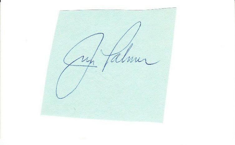 Jim Palmer autograph cut signature on 3x5 index card Orioles - AutographsForSale.com