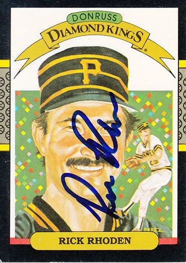 Rick Rhoden signed Pittsburgh Pirates 1987 Donruss DK card - AutographsForSale.com