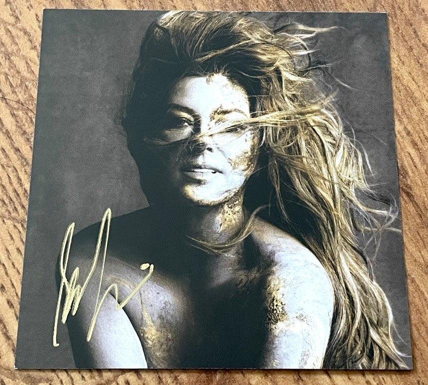 Shania Twain autographed Queen of Me CD insert photo JSA - AutographsForSale.com