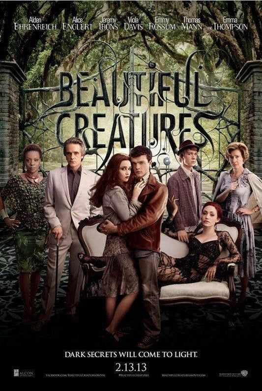 Beautiful Creatures 2013 11x17 movie poster Viola Davis Jeremy Irons Emmy Rossum Emma Thompson - AutographsForSale.com