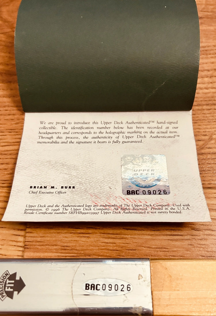 Wayne Gretzky signed LA Kings Easton game issued hockey stick UDA - AutographsForSale.com