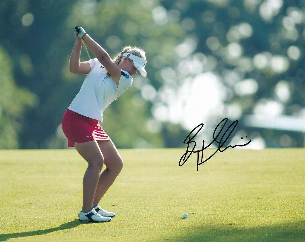 Brooke Henderson autographed LPGA 8x10 action photo - AutographsForSale.com