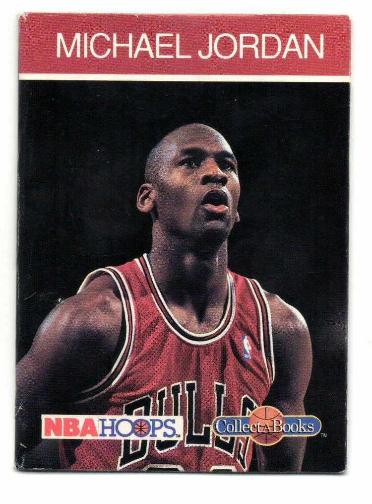 1990-91 NBA Hoops Collect-a-Books set 12 Michael Jordan Reggie Miller - AutographsForSale.com