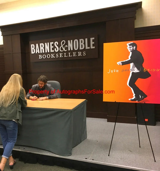 Josh Groban autographed Bridges 2018 CD booklet with CD JSA - AutographsForSale.com