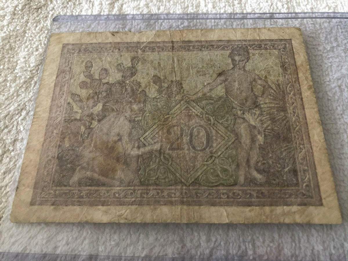 Algeria 20 Francs 1943 Banknote 3 - AutographsForSale.com