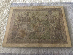 Algeria 20 Francs 1943 Banknote 3 - AutographsForSale.com