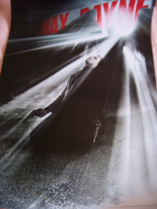 Max Payne 2008 mini 13x20 movie poster UNDATED Mark Wahlberg - AutographsForSale.com