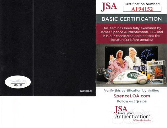 Shania Twain autographed Queen of Me CD insert photo JSA - AutographsForSale.com