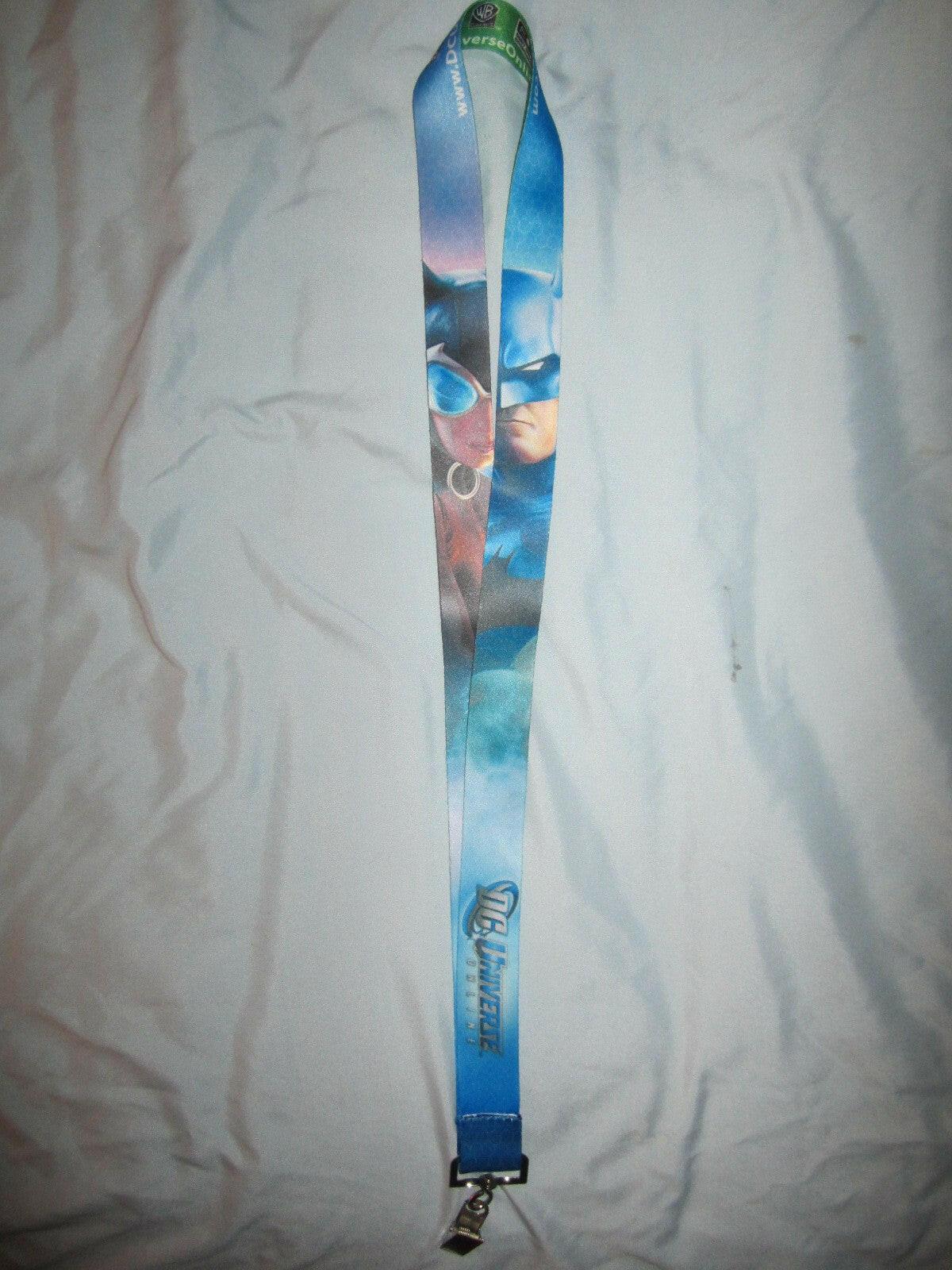 DC Universe Online Sony lanyard Batman Catwoman Green Lantern Sinestro - AutographsForSale.com