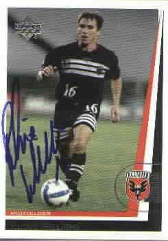 Richie Williams autographed 1999 MLS DC United card - AutographsForSale.com
