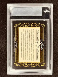 Tim Brown 2017 Leaf Masterpiece Cut Signature certified signed card 1/1 Heisman Notre Dame Raiders - AutographsForSale.com