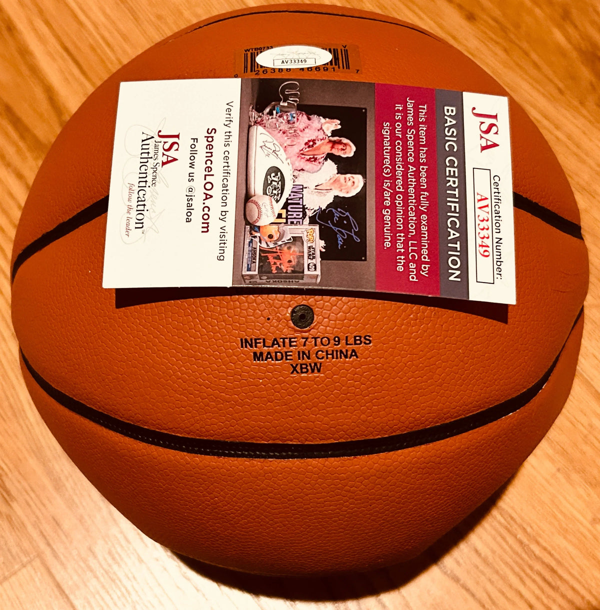 Bill Walton UCLA autographed NCAA Final 4 basketball inscribed Hall of Fame 93 JSA - AutographsForSale.com