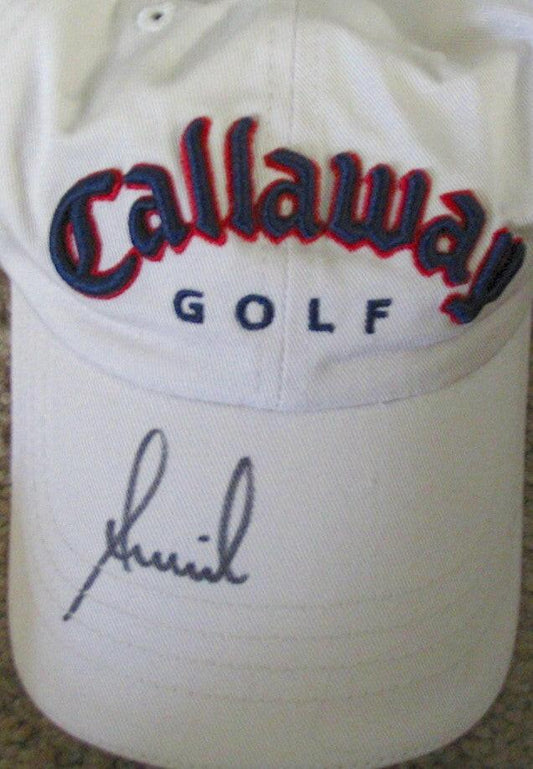 Annika Sorenstam autographed Callaway golf cap or hat JSA - AutographsForSale.com