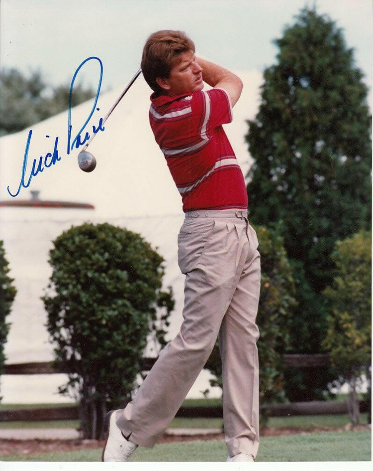 Nick Price signed vintage 8x10 golf photo full signature - AutographsForSale.com