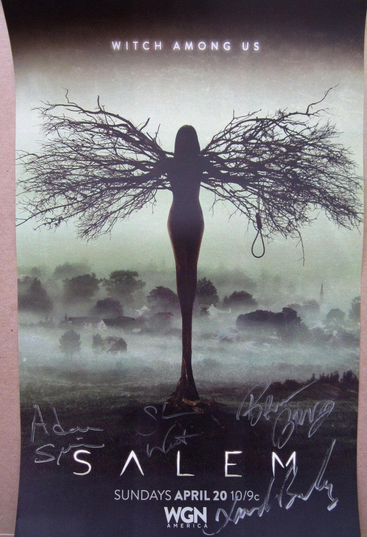 Salem signed 2014 Wondercon poster Shane West Xander Berkeley - AutographsForSale.com