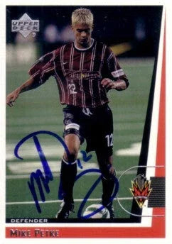 Mike Petke autographed 1999 MLS MetroStars card - AutographsForSale.com