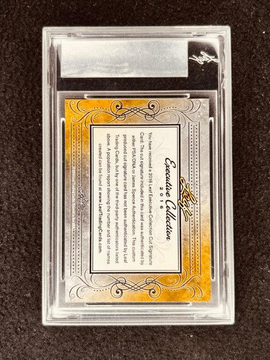 Joseph Fiennes 2016 Leaf Masterpiece Cut Signature certified autograph card 1/1 JSA Handmaid’s Tale - AutographsForSale.com