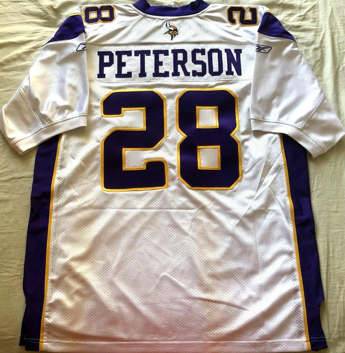 Adrian Peterson Vikings 2006 to 2011 Reebok game model jersey NEW - AutographsForSale.com