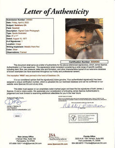 Sadaharu Oh signed 1977 Sports Illustrated cover w/ 868 framed JSA - AutographsForSale.com