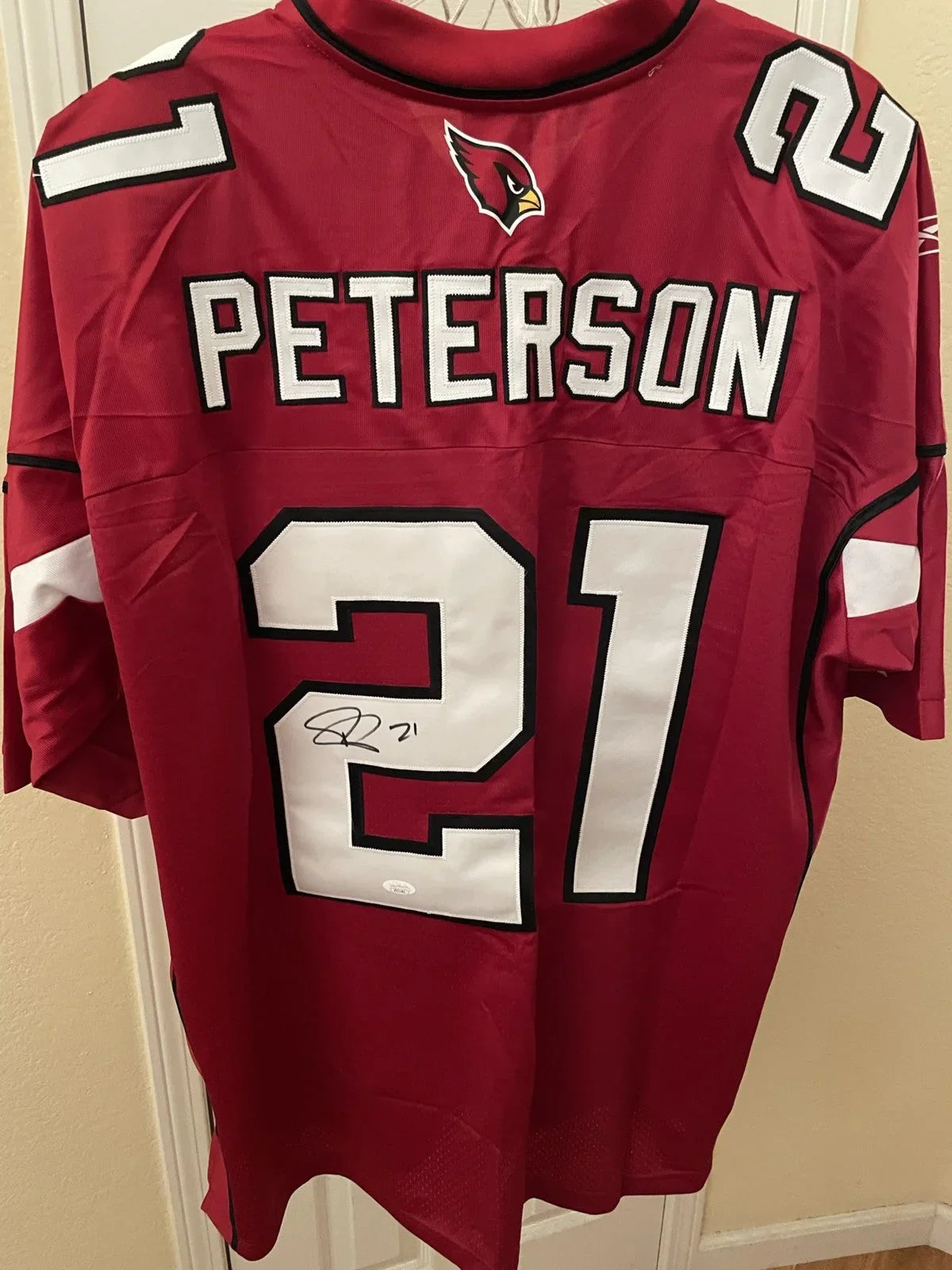 Patrick Peterson signed Arizona Cardinals Reebok stitched jersey JSA - AutographsForSale.com