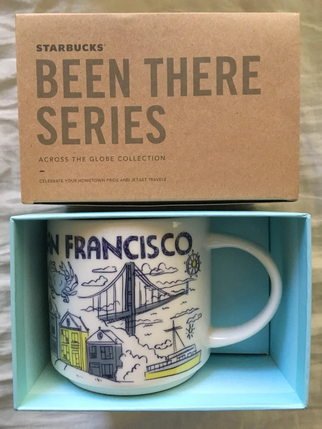 Starbucks 2018 Been There Series San Francisco 14 ounce collector coffee mug NEW - AutographsForSale.com