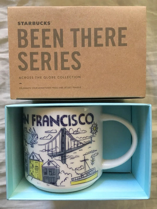 Starbucks 2018 Been There Series San Francisco 14 ounce collector coffee mug NEW - AutographsForSale.com