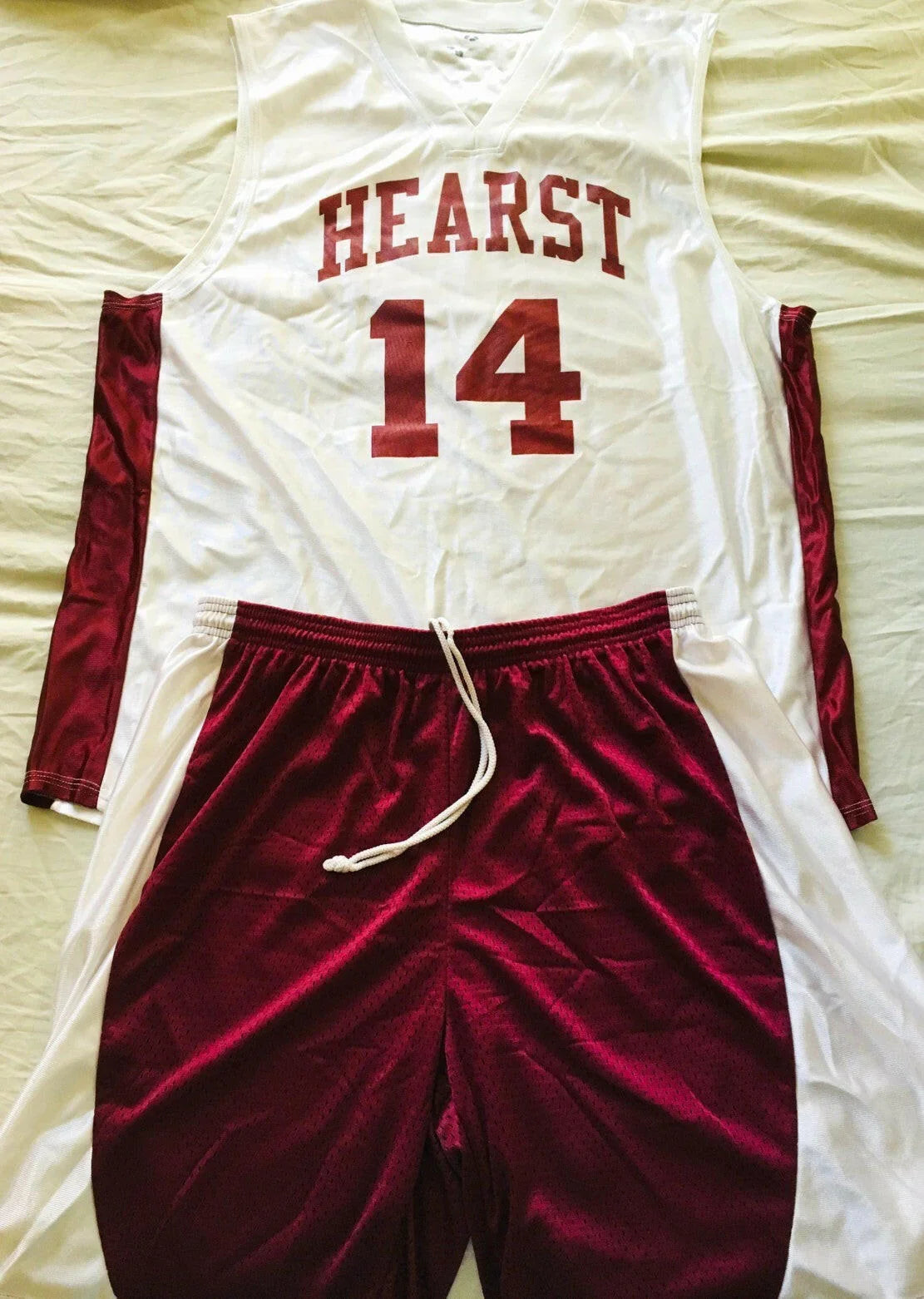 Veronica Mars TV Series show worn Hearst basketball jersey & shorts - AutographsForSale.com