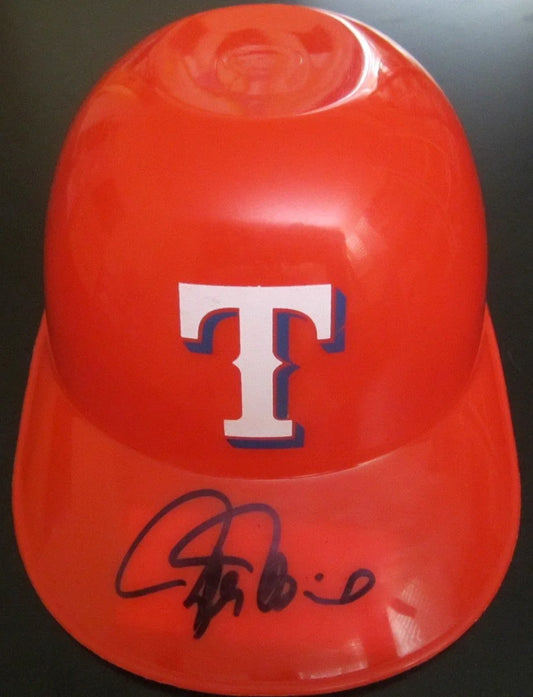 Rafael Palmeiro signed Texas Rangers mini batting helmet - AutographsForSale.com