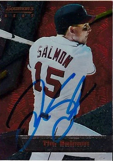 Tim Salmon autographed California Angels 1994 Bowman’s Best card - AutographsForSale.com