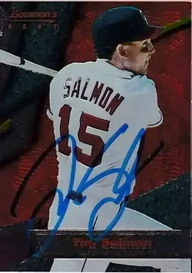 Tim Salmon autographed California Angels 1994 Bowman’s Best card - AutographsForSale.com