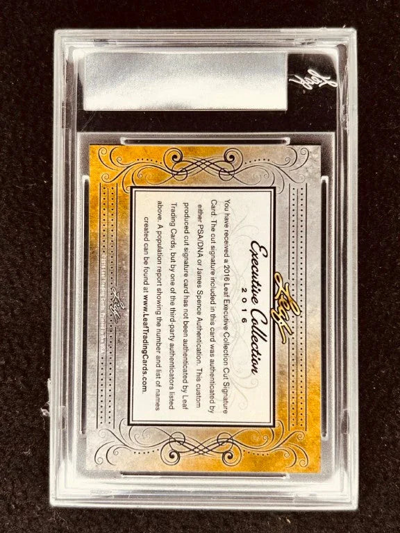 Matt Kenseth 2016 Leaf Masterpiece Cut Signature certified signed card 1/1 JSA NASCAR - AutographsForSale.com