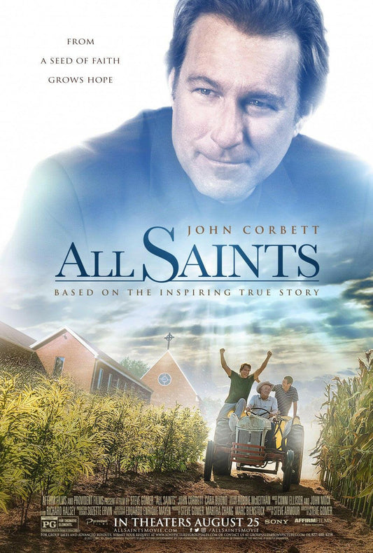 All Saints mini Heavy Paper 2017 movie poster John Corbett - AutographsForSale.com