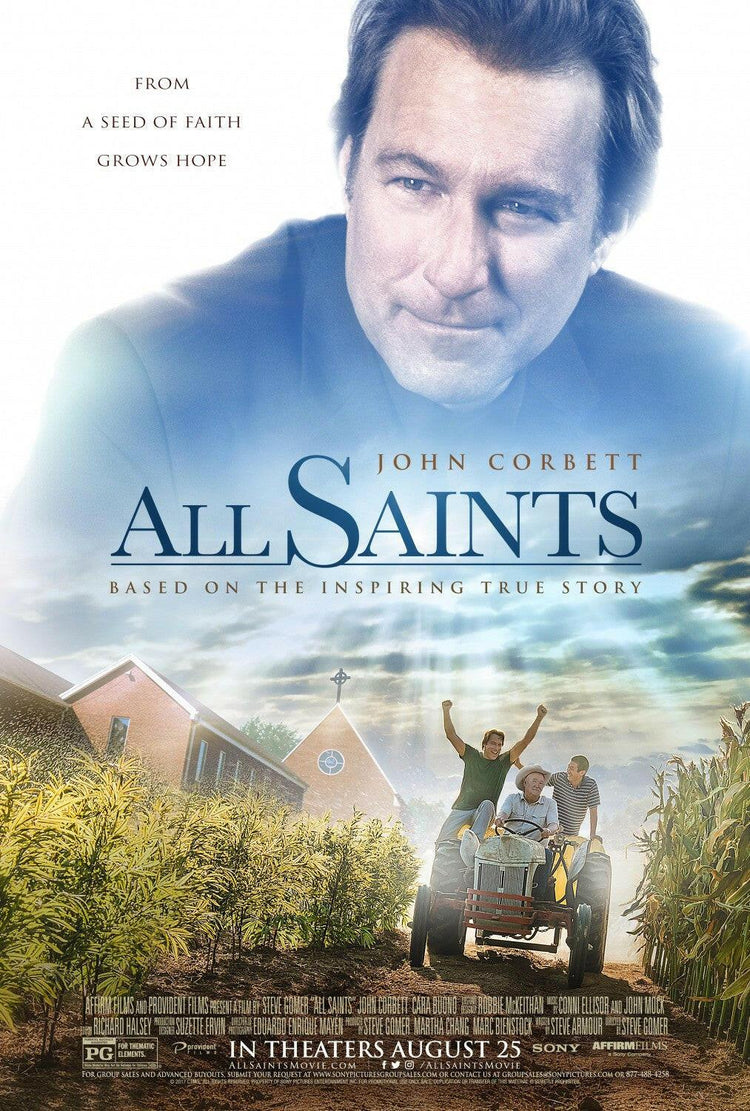 All Saints mini Heavy Paper 2017 movie poster John Corbett - AutographsForSale.com
