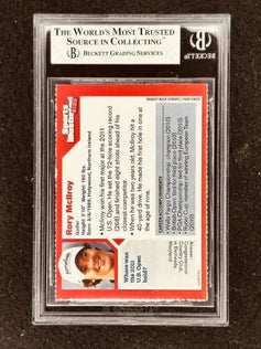 Rory McIlroy 2011 SI for Kids golf Rookie Card grade BGS 7.5 - AutographsForSale.com