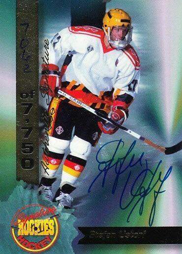 Stefan Ustorf certified signed 1994 Signature Rookies card - AutographsForSale.com