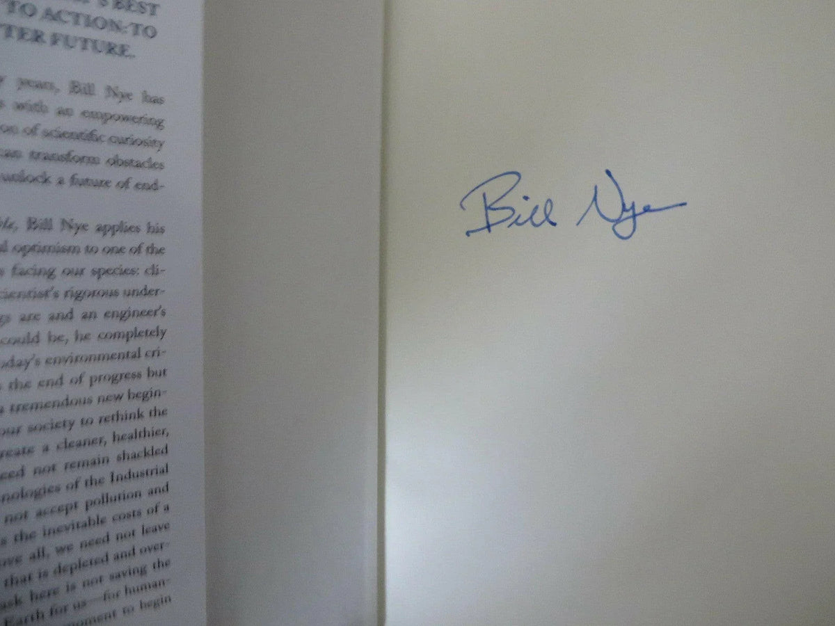 Bill Nye autographed Unstoppable 1st edition book - AutographsForSale.com