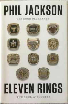 Phil Jackson autographed Eleven Rings book JSA Bulls Lakers - AutographsForSale.com