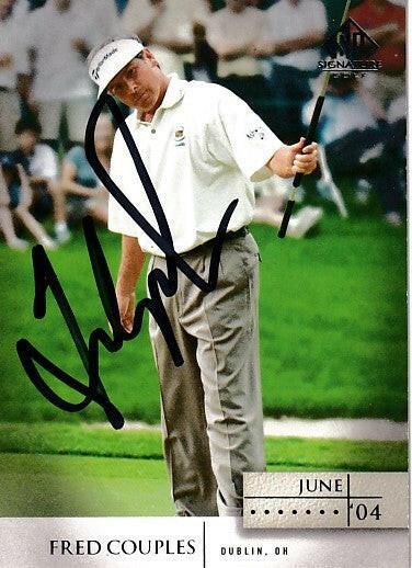Fred Couples autographed 2004 SP Signature golf card - AutographsForSale.com