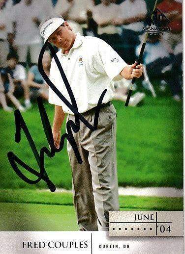 Fred Couples autographed 2004 SP Signature golf card - AutographsForSale.com